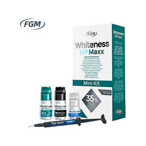 Blanqueamiento Dental Whiteness Hp Maxx Mini Kit 1 Paciente