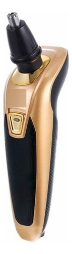 Ele-Gate Hog.54 Maquinilla De Afeitar Barba Y Oreja Eléctrica 3 En 1 Recargable Color Dorado