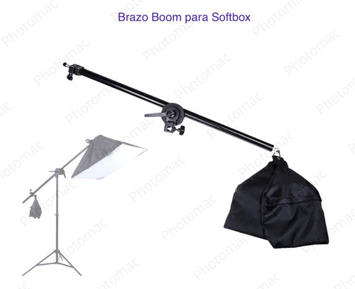 Brazo Boom Para Softbox Socket Flash Leds Microfono