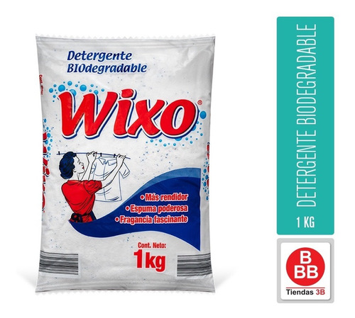 Detergente Multiusos Wixo, 1 Kg.