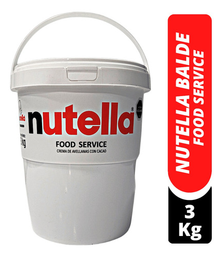 Nutella Pasta De Avellanas Y Cacao X 3 Kg