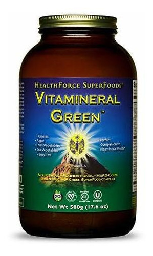 Healthforce Superfoods Vitamineral Green Powder - 500 Gramo