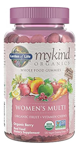 Garden Of Life Mykind Organics Gummy Vitamins Para Mujeres -