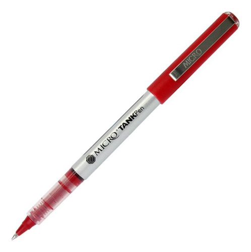 Boligrafo Roller Micro Tank Pen 0.7mm Rojo 