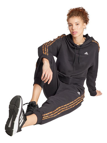 Pants Deportivo adidas Anml 3s 78 Pt Negro Para Mujer