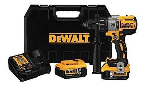 Kit De Taladro Percutor Dewalt 20v Max Xr, 3 Velocidades 