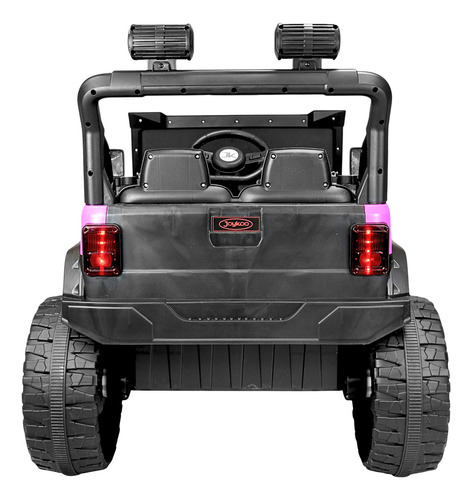 Montable Eléctrico Camioneta 4x4 Para Niños Control Remoto 12v Rosa JOYKOO
