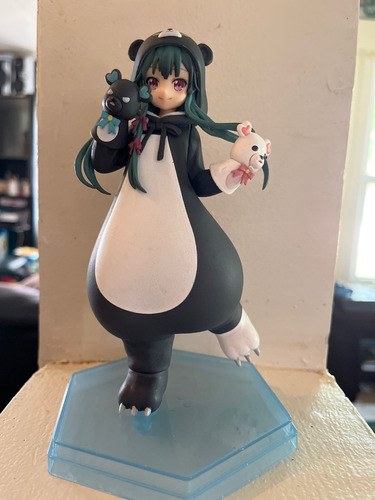 Figura De Kuma Kuma Kuma Bear, Yuna Pop Up Negro 17 Cm