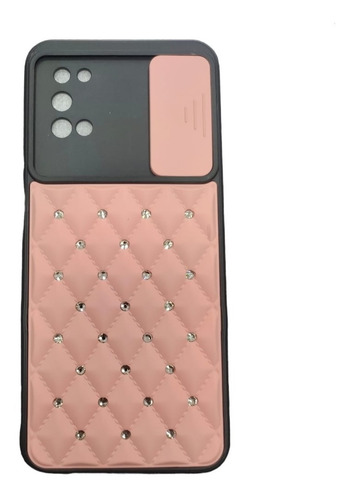 Case Cubre Cámara Con Brillo Para Galaxy A02s/ A03s