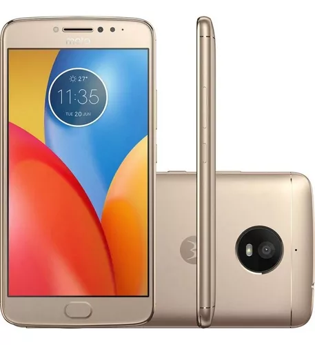 Smartphone Motorola Moto E4 Plus 32GB Dourado