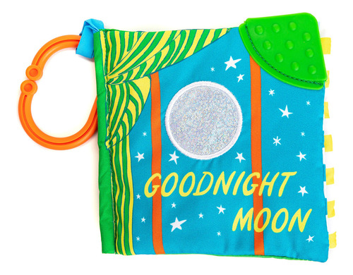 Kids Preferred Goodnight Moon - Libro Suave Con Clip Para L. Color Multicolor