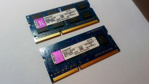 Combo Memoria Ram Ddr3 Kingston 2gb + 1gb