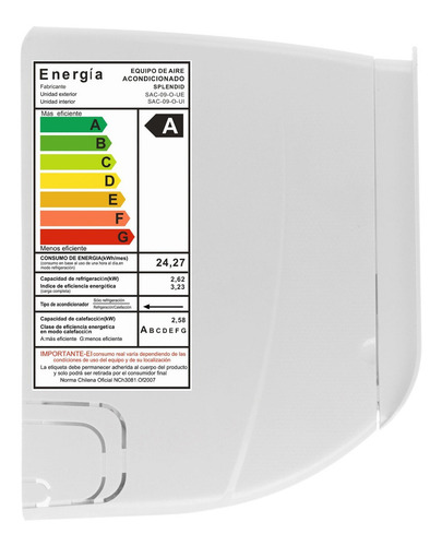 Aire Acondicionado 12.000 Btu Inverter Wifi - Splendid