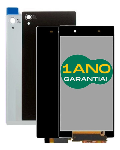 Tela Completa Para Xperia Z1 Display + Tampa + Garantia 1ano