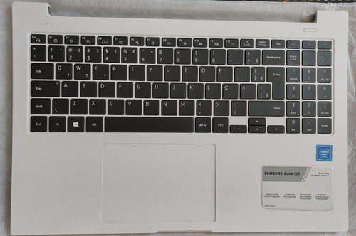 Teclado Notebook Samsung Book E20 E30 Np550xcj Com Detalhe 