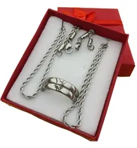 Comprar Cadenas Con Dijes De Anillos En Acero Alianzas Regalos 