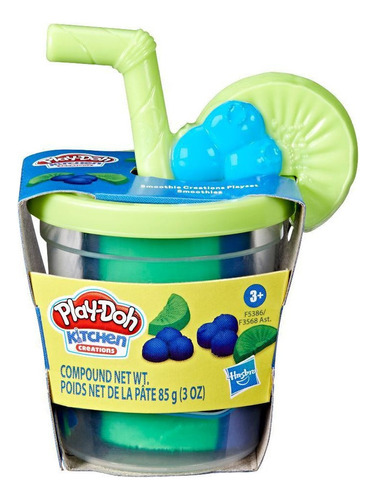 Blueberry Smoothie Creations Play-doh - Hasbro F3568-f5386