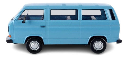 Motormax 1:24 Volskwagen Type 2 T3 Panel Van Azul Original