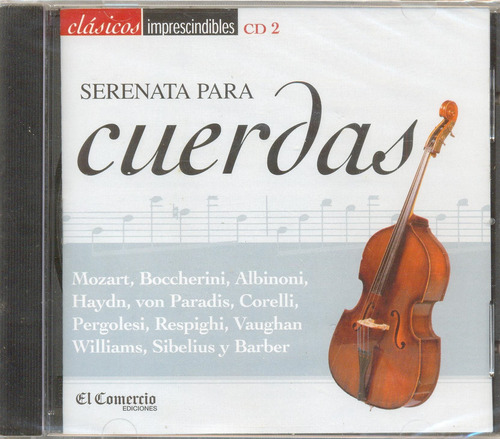 Serenata Para Cuerdas - I Solisti Di Zagreb - 100% Original