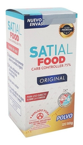Imagen 4 de 5 de Suplemento En Polvo Framingham Pharma Satial Food Dietario En Caja De 50ml