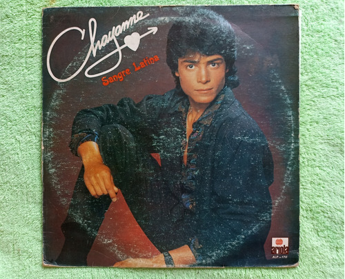 Eam Lp Vinilo Chayanne Sangre Latina 1986 Su Segundo Album