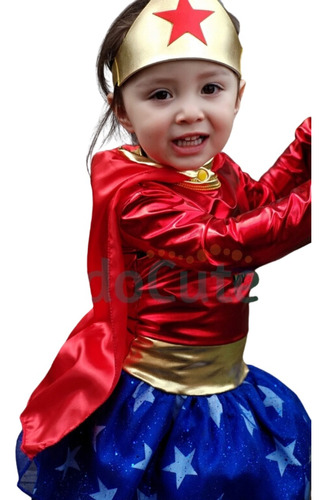 Disfraz Niña Mujer Maravilla Disfraces Wonder Woman Difraz Niña