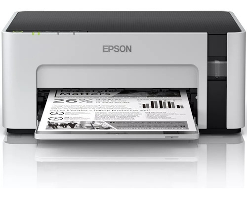 Impresora Epson M1120 Ecotank Blanco Negro Wifi Inalambrica