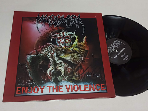 Massacra - Enjoy The Violence Lp Death Malevolent Cre Dr666