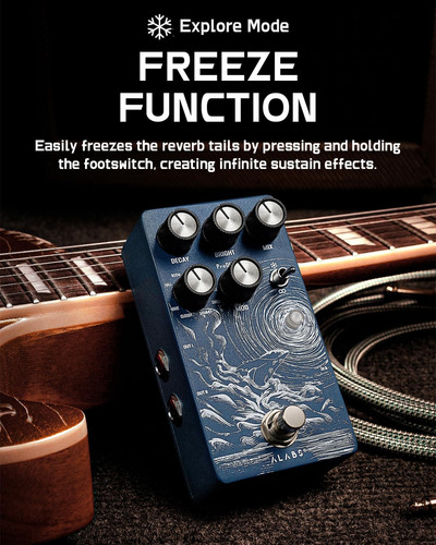 Pedales Cetus Reverb Para Guitarra Eléctrica, Reverb Guitar