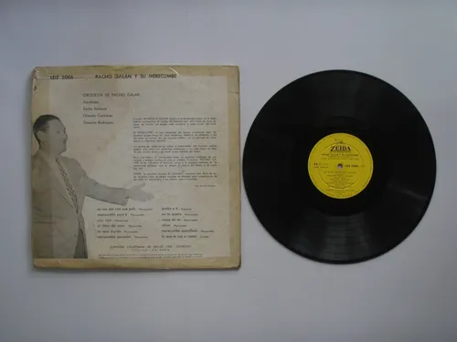 Pacho Galan Orquesta Y Su Merecumbe Lp Vinilo Colombia 1958 (Usado)