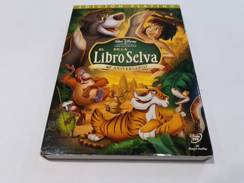 El Libro De La Selva - 2dvd Nacional Edición Platino Nm