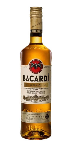 Ron Bacardi Dorado 1 Litro Botella