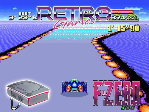 Retrogames Con 4000 Juegos + F-zero Snes Rtrmx