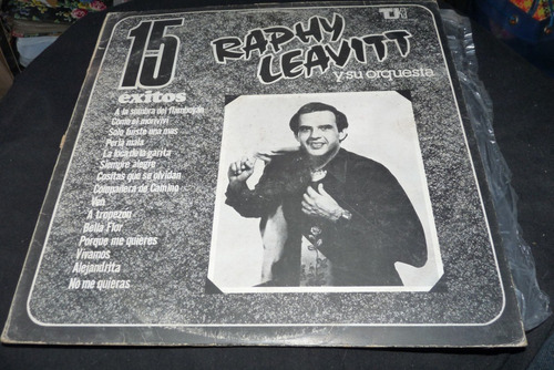 Jch- Raphy Leavitt Y Su Orquesta 15 Exitos Lp Salsa