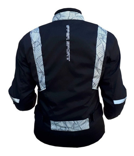 Imagen 2 de 8 de Campera Moto Dama Upper Colours Motoscba