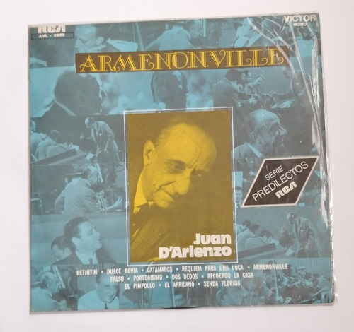 Juan D'arienzo - Armenonville ( L P Ed. Uruguay 1972)