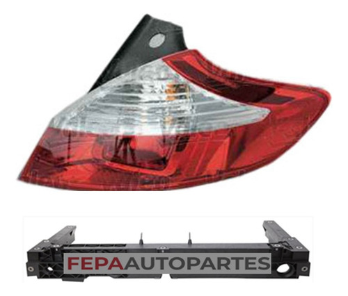 Mica Faro Giro Trasero Renault Megane 3 Iii 11 / 14