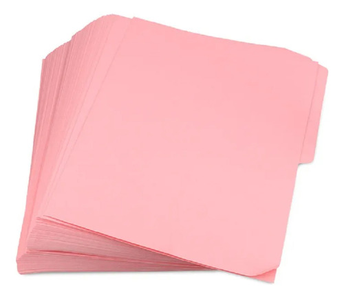 Folder Tamaño Carta Colores Claros Paquete C/100 Pz