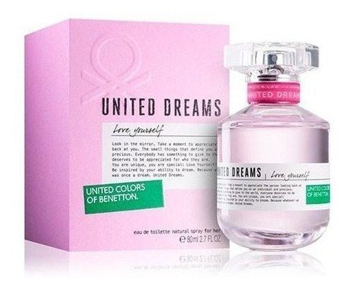 Perfume Love Yourself Benetton - mL a $1467