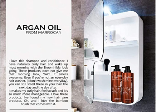Argan Shampoo Y Acondicionador Moroccan Oil Libre Sulfato