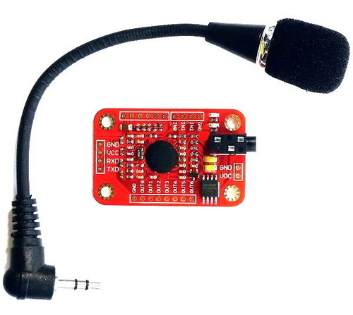 Modulo De Reconocimiento De Voz Arduino Microcontrolador