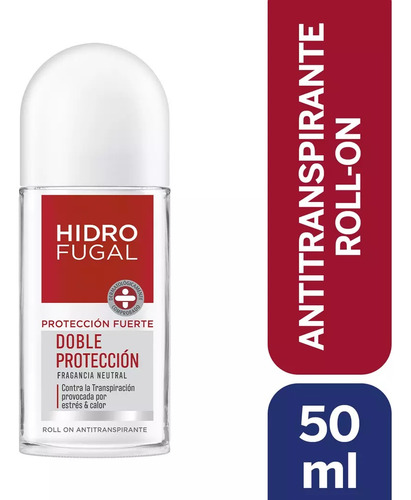 Hidrofugal Antitranspirante Roll On Doble Protección 50ml
