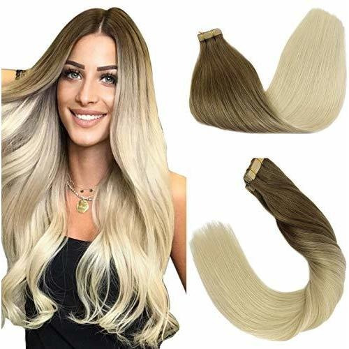 Goo Goo Tape In Hair Extensions 16 Inch Ombre Ash Tc756