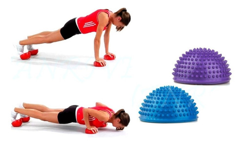 Balón De Equilibrio Erizo Mini Bosú Cojin Inestable