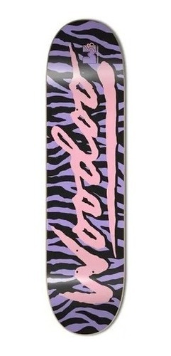 Imagen 1 de 1 de Tabla De Skate Woodoo Inst Warhol Zebra Lavander