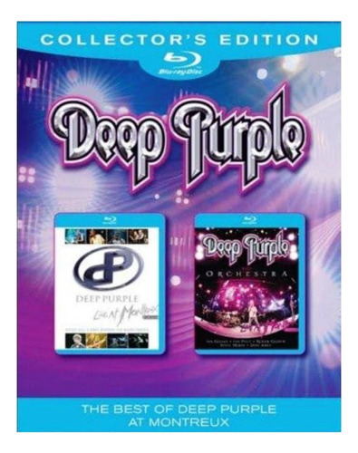 Blu-ray Doble The Best Of Deep Purple At Montreux 2006-2011