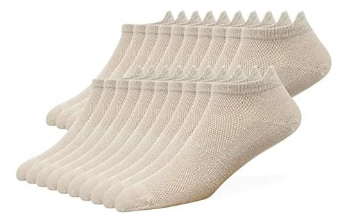 Haloyiyi Calcetines Invisibles Para Hombre De Malla De Corte