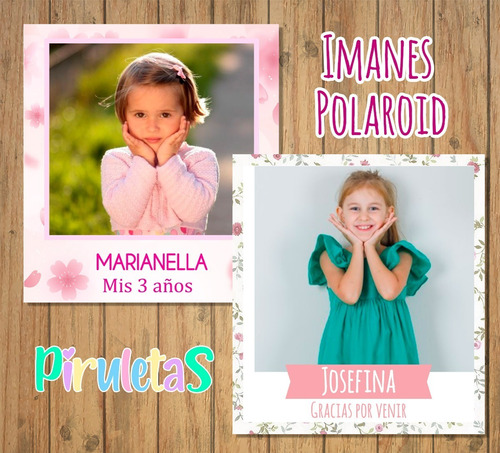 Imanes Polaroid Personalizados- Souvenirs Fotoiman X3 Combos