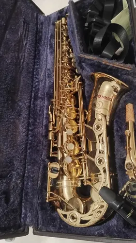 Saxofón Alto Yamaha Yas-62 Logo Púrpura | MercadoLibre