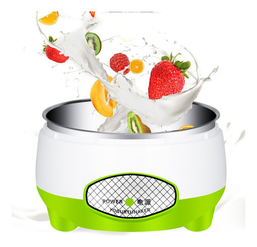 Máquina Eléctrica Para Yogurt Fun Kitchen, 1 Litro, 110 V